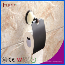 Fyeer Ceramic Base Black Accesorio para baño Papel higiénico Roll Holder